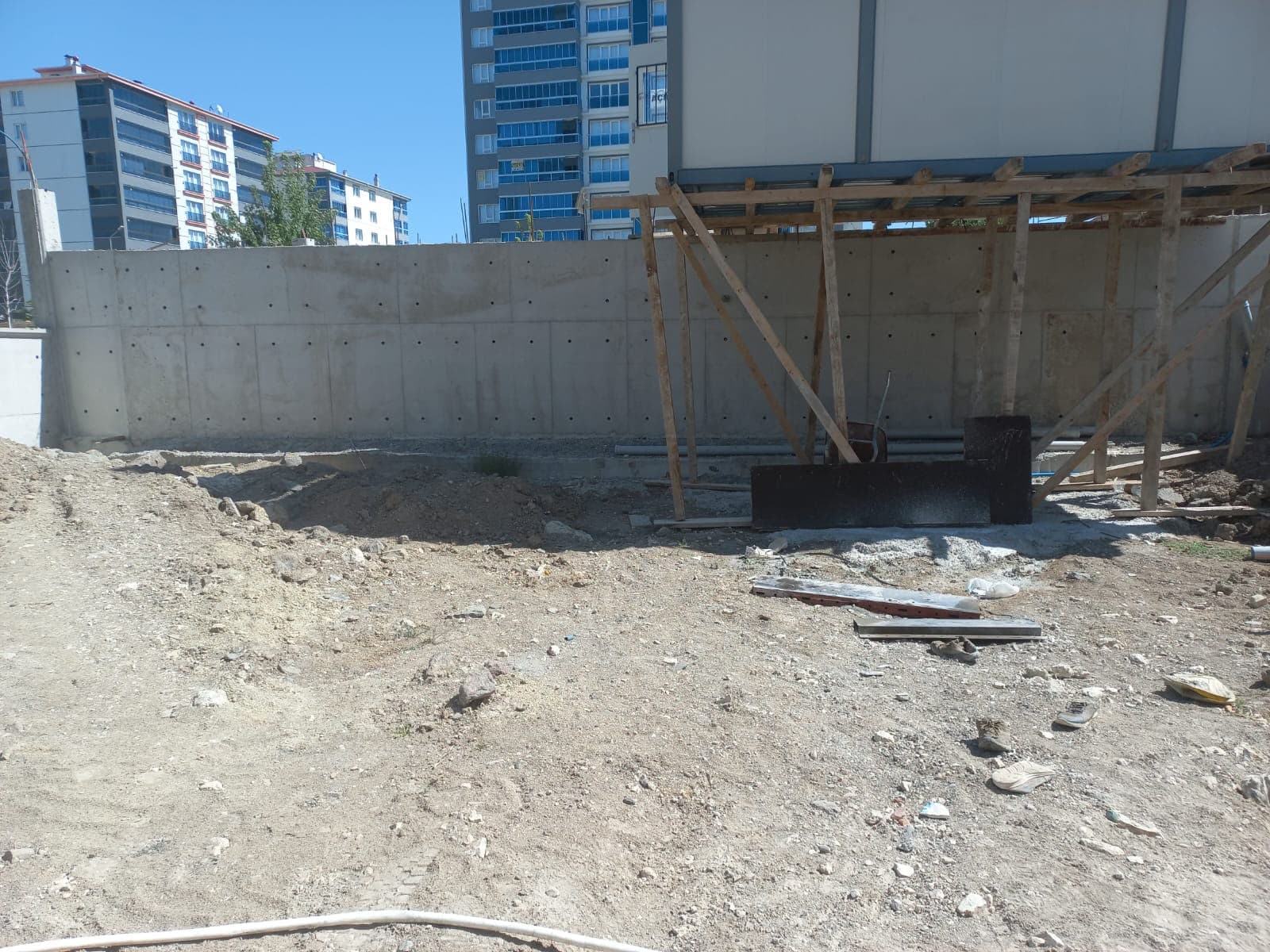 Ankara bahçe duvarı saha uygulaması